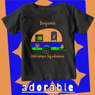 Kleine Camper Big Adventure Kindernaam