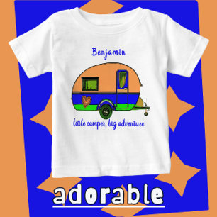 Kleine Camper Big Adventure Kindernaam