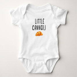 Kleine Cannoli-babystaart shirt ,Hipster-baby