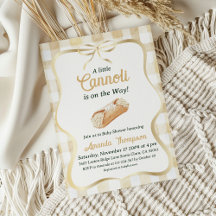 Kleine Cannoli Neutraal Beige Italiaanse Baby Show