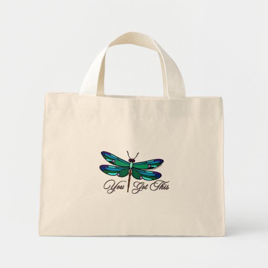 Kleine Canvas tas - Je hebt dit (Voorkant)