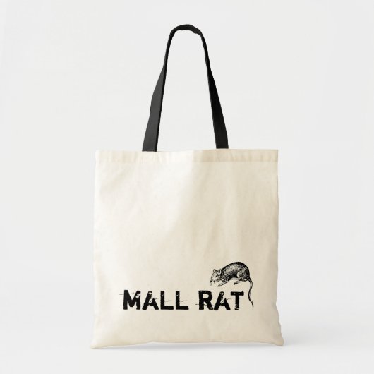 kleine canvas tas voor rattenwinkelen (Voorkant)