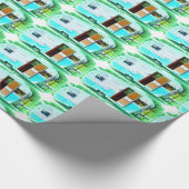 kleine caravan casa cadeaupapier (Hoek)