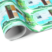 kleine caravan casa cadeaupapier (Rol Hoek)