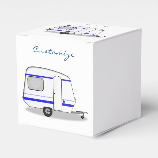 kleine caravan Thunder_Cove Bedankdoosjes (Voorkant Zijde)