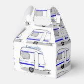 Kleine caravan Thunder_Cove, kleur Bedankdoosjes (Voorkant Zijde)