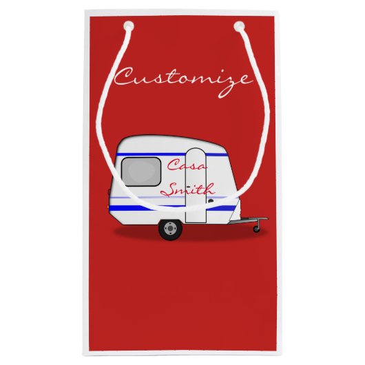 Kleine caravan Thunder_Cove, kleur Klein Cadeauzakje (Achterkant)