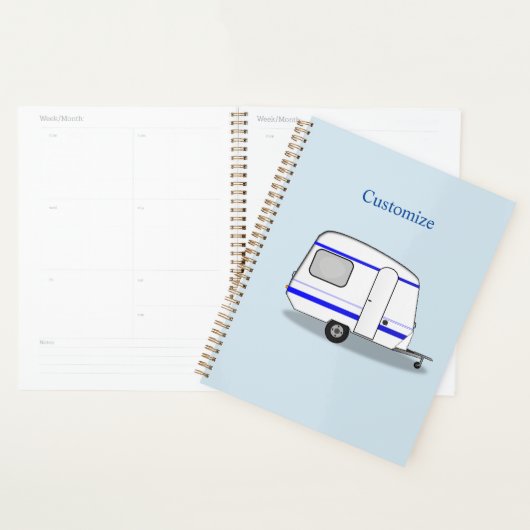 Kleine caravan Thunder_Cove, kleur Planner (Display)