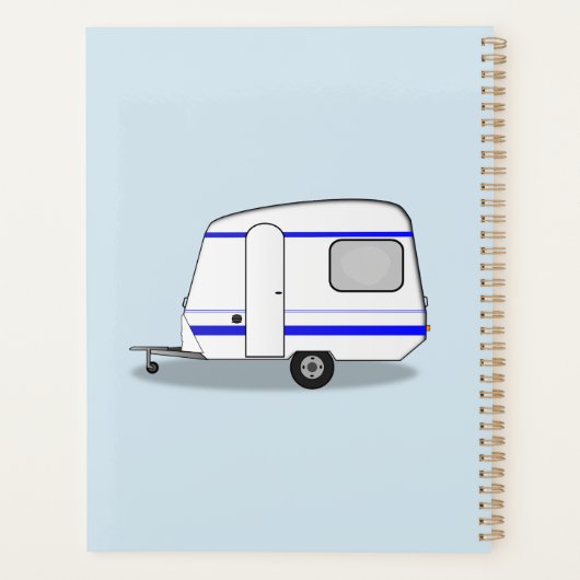 Kleine caravan Thunder_Cove, kleur Planner (Achterkant)