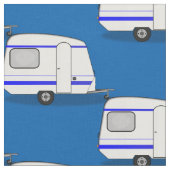 Kleine caravan Thunder_Cove, kleur Stof (Close Up)