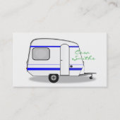 Kleine caravan Thunder_Cove, kleur Visitekaartje (Voorkant)