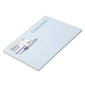 Kleine caravan Thunder_Cove Notitieblok (Schuin)