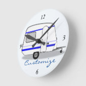 kleine caravan Thunder_Cove Ronde Klok (Hoek)