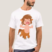 Kleine Cartoon Centaur Children T-Shirt (Voorkant)