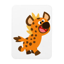 Kleine Cartoon Hyena Flexible Magnet Magneet