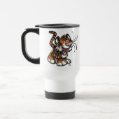 Kleine Cartoon Tiger Commuter Mok (Links)
