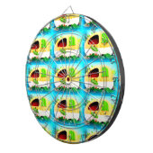 kleine casa op maat dartbord (Voorkant Rechts)