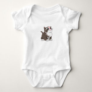 Kleine Cat Baby Bodysuits