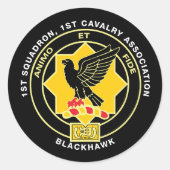 Kleine Cav Association Sticker 1.5" (Voorkant)