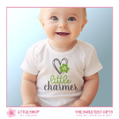 Kleine Charmer Shamrock St. Patrick's Day Romper