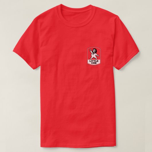 Kleine Che Guevara - restaurantlogo grappige parod T-shirt (Design voorkant)