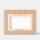 Kleine Checkerboard Pattern Beste Vrienden Lijst Gegraveerde Lijstjes (Voorkant)