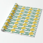 Kleine Cheesehead Cadeaupapier (Uitgerold)
