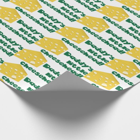 Kleine Cheesehead Cadeaupapier (Hoek)