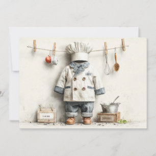 Kleine Chef 1e Verjaardagsfeest Kaart