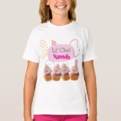 Kleine Chef Cupcake Bakfeest Outfit T-shirt (Voorkant)