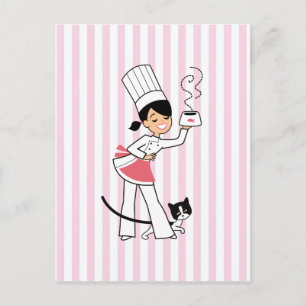 Kleine Chef Illustratie op Briefkaart