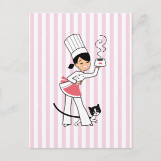 Kleine Chef Illustratie op Briefkaart