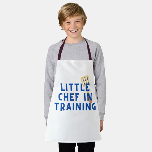Kleine Chef in Training Schort voor kinderen (Gedragen)