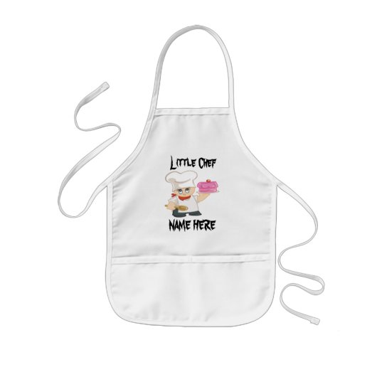 KLEINE CHEF KINDER APRON SCHORT (Voorkant)