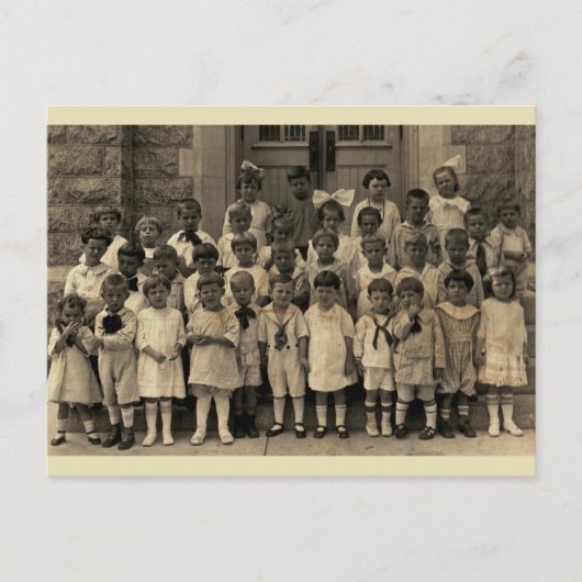 Kleine Cherubs van de zondagsschool Briefkaart (Voorkant)