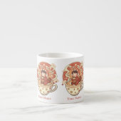 Kleine Chibi Rode Panda Melk Mok voor Kinderen (Voorkant)