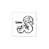 Kleine Chibi SD Slang Rubberstempel (Afrduk)