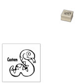 Kleine Chibi SD Slang Rubberstempel (Gestempeld)