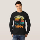 KLEINE CHICKEN DADDY VOOR POU T-SHIRT (Voorkant volledig)