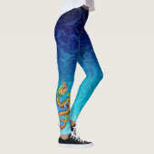 Kleine Chinese gouddraak Leggings (Rechts)