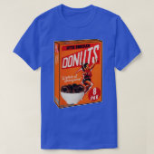 Kleine chocoladedonuts graan t-shirt (Design voorkant)