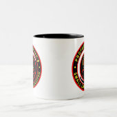 Kleine Circle Jujitsu Coffee-Mok Tweekleurige Koffiemok (Center)