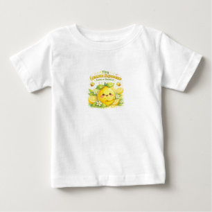 Kleine citroensqueeze babyhemd Cute citrus zomer