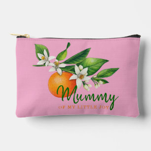 Kleine Citrus Mama Viering Print Knip Naai Hand  Etui