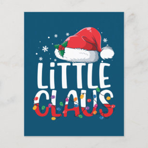 Kleine Claus Kerst Pyjama Matchende Familie Xma Flyer