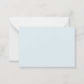 Kleine clementineboeken met cutie-Baby shower voor Notitiekaartje (Achterkant)