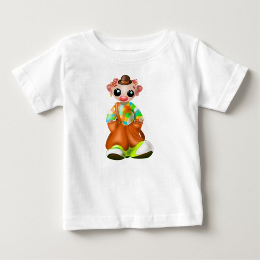 Kleine clown baby T-shirt (Voorkant)
