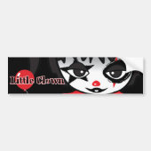 Kleine clown bumpersticker (Voorkant)