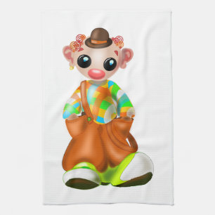 Kleine clown - theedoek