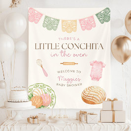 Kleine Conchita Baby Shower Feest Achtergrond, cie Wandkleed